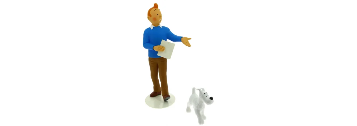 Tintin den utrolige rapporter, der tog os med p eventyr!