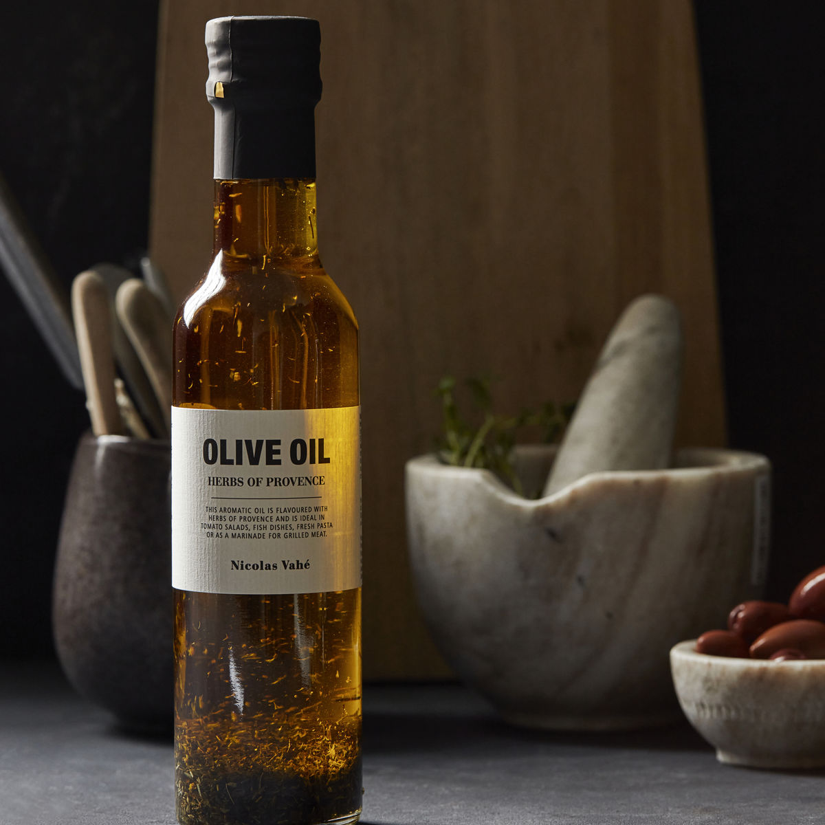 Olivenolie med provence krydderier | Vahé - Olie & Eddike - Thomsons