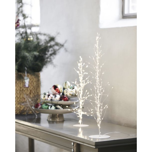Juletr med lys Glow, Hvidt 45 cm I House Doctor