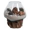 House Nordic San Marino Waterdrop Vanddrbe i glas med trfod h15-20 cm