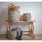 House Nordic Barcelona Teak Bnk 90x25xh45 cm