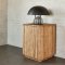 House Doctor Kabinet-skab, Gro, Natur