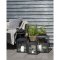 House Nordic Cort Plaid mrkegrt og hvidt130x160cm