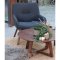 House Nordic Bombay Rundt tppe i flettet natur jute 150 cm