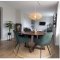 House Nordic Bombay Rundt tppe i flettet natur jute 180 cm