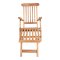 House Nordic Arrecife Teak Dkstol Justerbar ryg med 4 positioner
