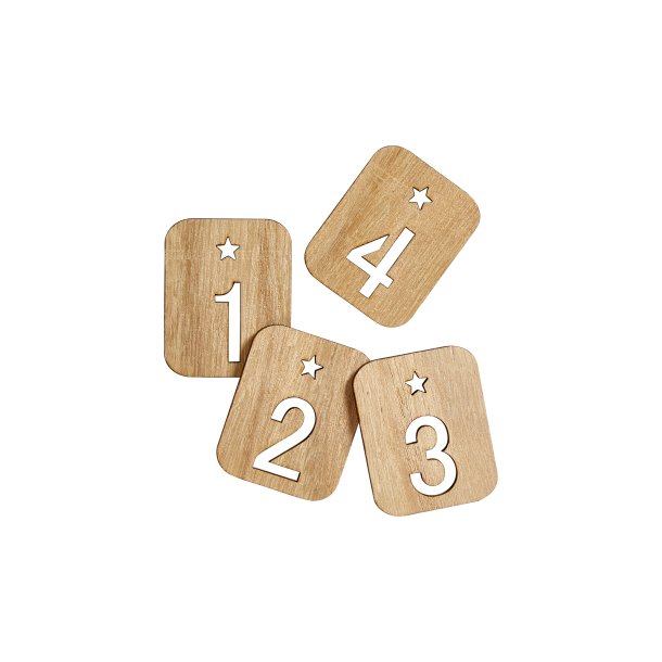 Adventstal i finer 1 til 4 | Speedtsberg