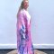 Batik Kimono Lyserd / Lysebl