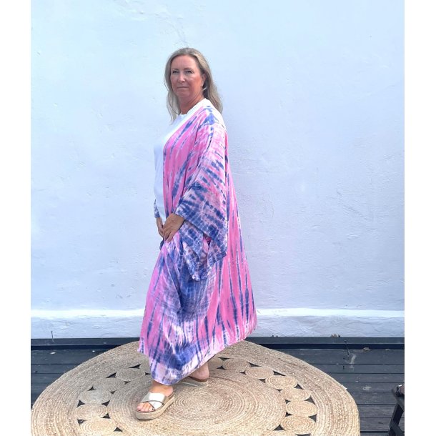 Batik Kimono Lyserd / Lysebl