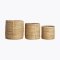 Chaka Natur kurvest 22x22 26x26 30x30cm | House Doctor