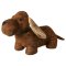 Drstopper gravhund H22cm tekstil | Speedtsberg