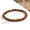 Elastisk armbnd naturlige sten Facet