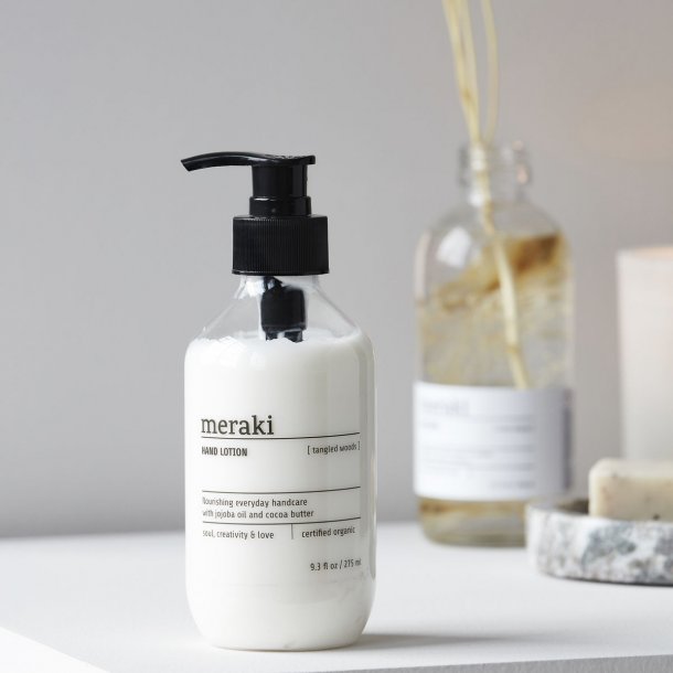 Hnd lotion Tangled woods | Linen Dew Meraki