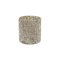 Lysestage Gliz glas H12,5x10CM slv | House Doctor