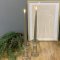 LED Kertelys med Lak 2 stk 28 cm Sand | Deluxe Homeart