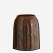 Vase i glas brun 14x17 cm | Madam Stoltz 