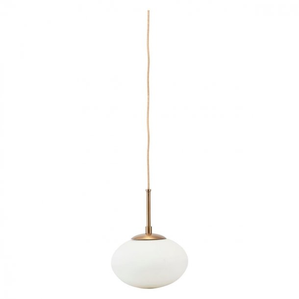 House Doctor Lampe Opal Hvid 17x22cm