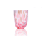 Glas Big Confetti tumbler rosa / sart bl I Anna Von Lipa