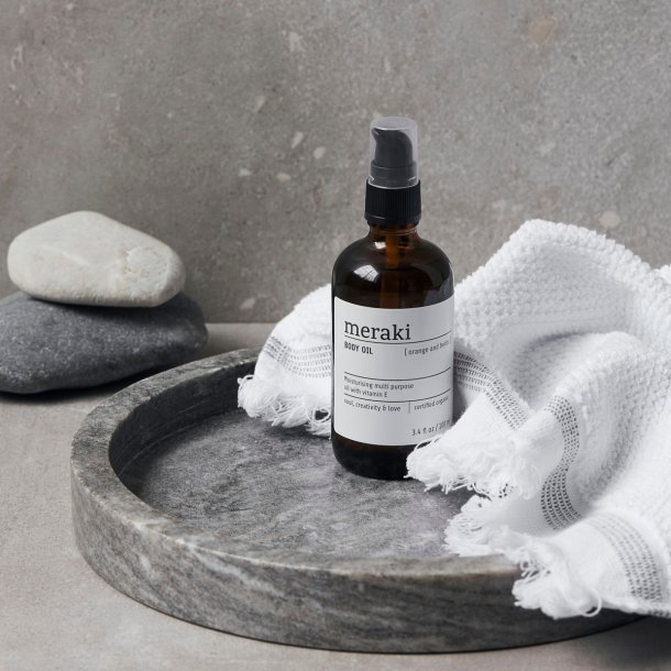 Meraki Body oil, Orange & herbs