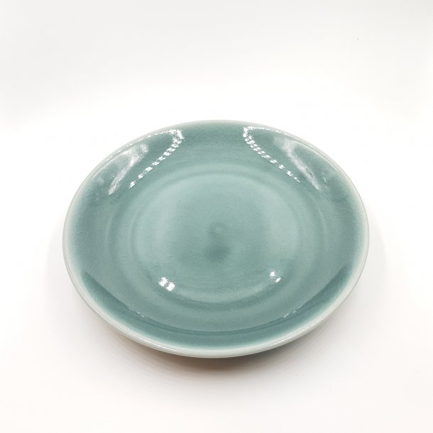 Middagstallerken i keramik - bl gr | Thomsons