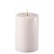 LED Bloklys 10x15 cm hvid | Deluxe Homeart