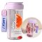 Drikkedunk plast lilla hndtag 600ml