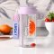 Drikkedunk plast lilla hndtag 600ml