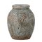 Bloomingville Damian Deko Vase, Grn, Terrakotta