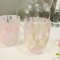 Glas Big Confetti tumbler rosa / sart bl I Anna Von Lipa