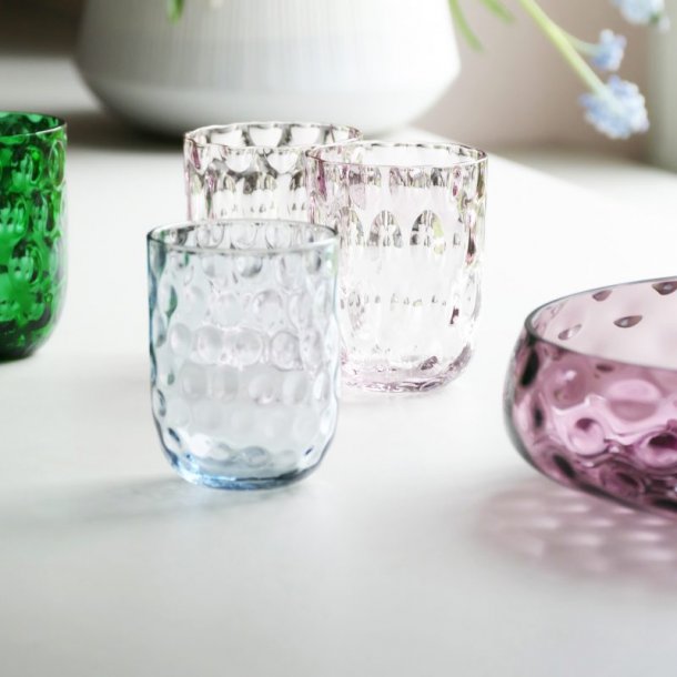 Hndlavet glas 250ml klar I Kodanska
