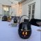 Flame atmosphere LED Globe lampe udendrslys med musik  | Thomsons