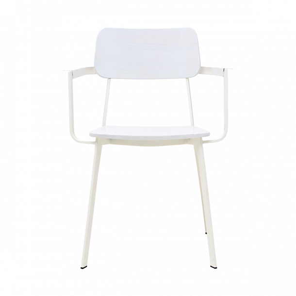 Hvid stol med armln Ace DEMO fra House Doctor