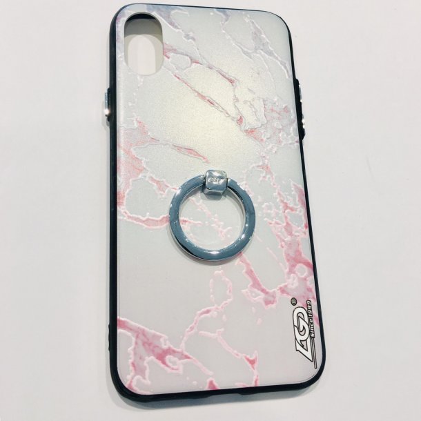 iPhone mobilcover - marmor gr rosa