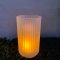 Lyngby lanterne matteret glas 20 cm