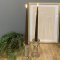 LED Kertelys med Lak 2 stk 28 cm caramel | Deluxe Homeart