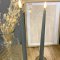 LED Kertelys med Lak 2 stk 28 cm Salvie Grn| Deluxe Homeart