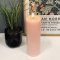 LED Bloklys 7,5 x 20 cm lys rosa | Deluxe Homeart