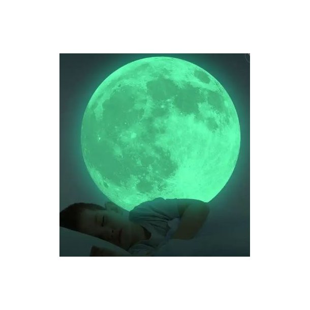 Wall Sticker Moon Glow in the dark