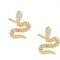 reringe Snake Glitter slv / forgyldt