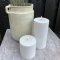 Udendrs Bloklys 10x20 cm Hvide | Deluxe Homeart