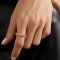Ring Rainbow Guldbelagt sterlingslv