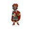 Rd Rackham plast figur 10cm | Moulinsart