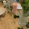 LED Bloklys 7,5 x 20 cm lys rosa | Deluxe Homeart