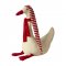 Julegs med trklde H30cm rd sand | Speedtsberg