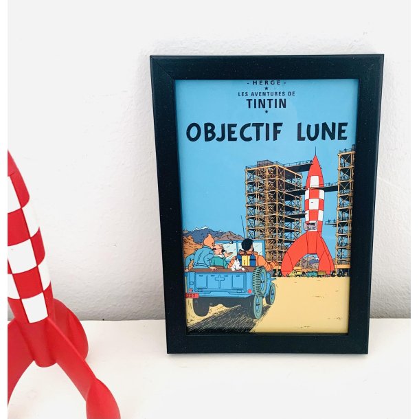 Tintin billede Opsendesle til Mnen