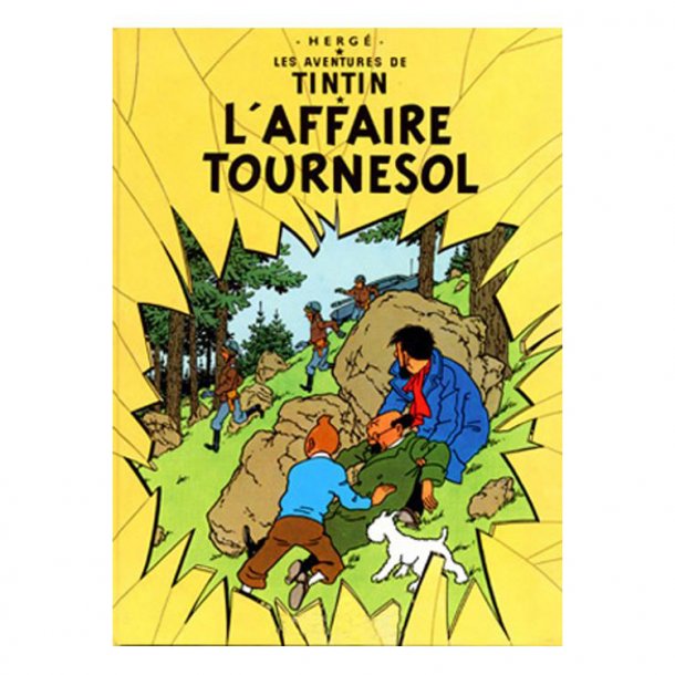 Tintin plakat Tournesol mysteriet | Moulinsart
