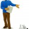 Tintin og Terry Resin Statue 25 cm | Moulinsart