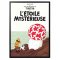 Tintin plakat Den Mystiske Stjerne | Moulinsart