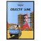 Tintin plakat Mission til Mnen | Moulinsart