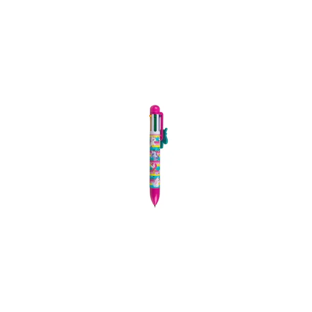 Kuglepen 6 farver Unicorn